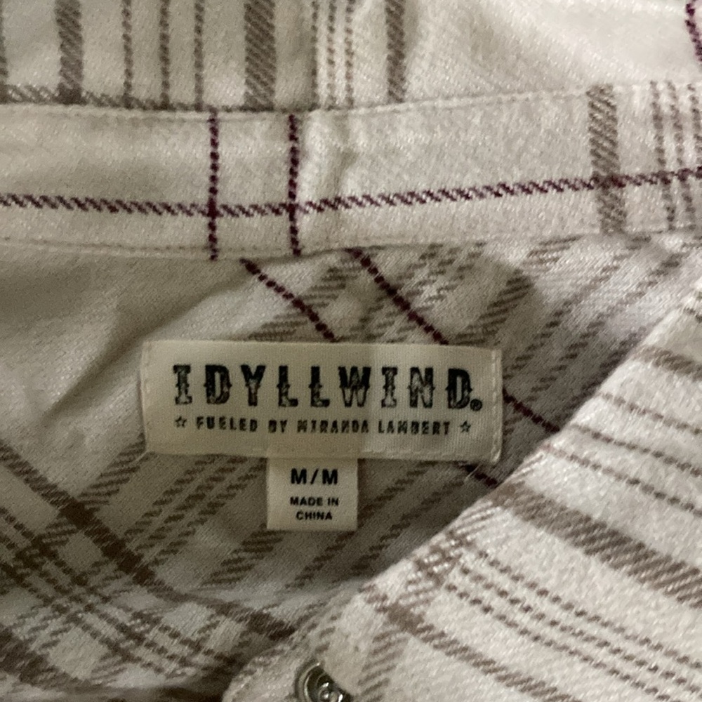 Idyllwind Fringe Flannel Western Shirt - Picture 2 of 3